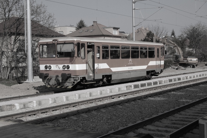 Trencin's train, Slovakia